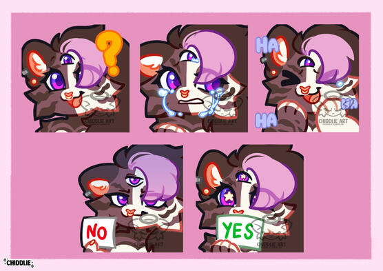 Emotes (x5)