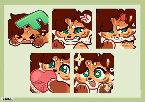 Emotes (x5)